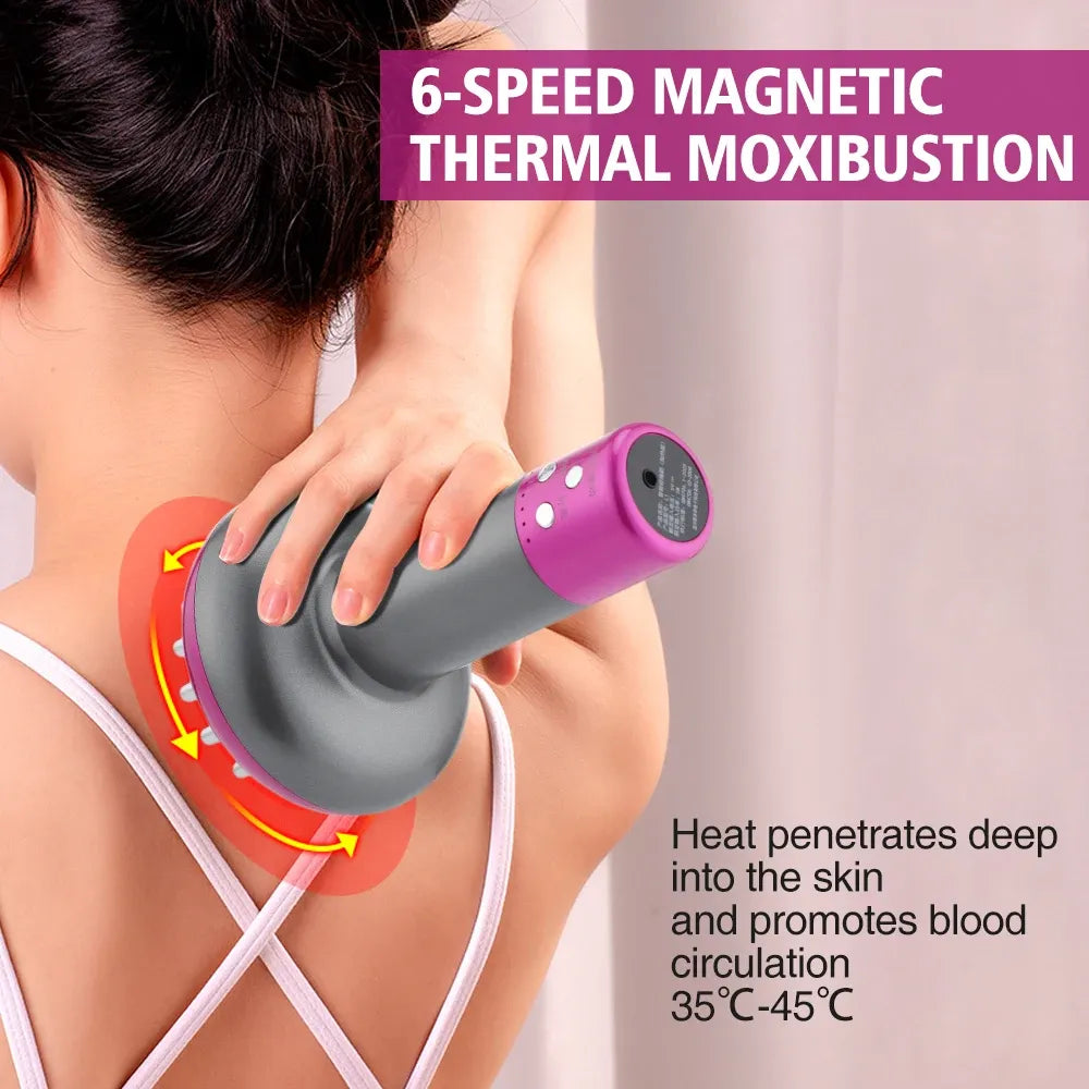 EMS Terapia de Calor Masajeador Guasha